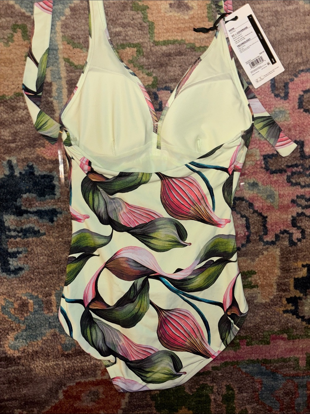 Calia | Aquabloom Matcha Print one piece - Picture 4 of 4
